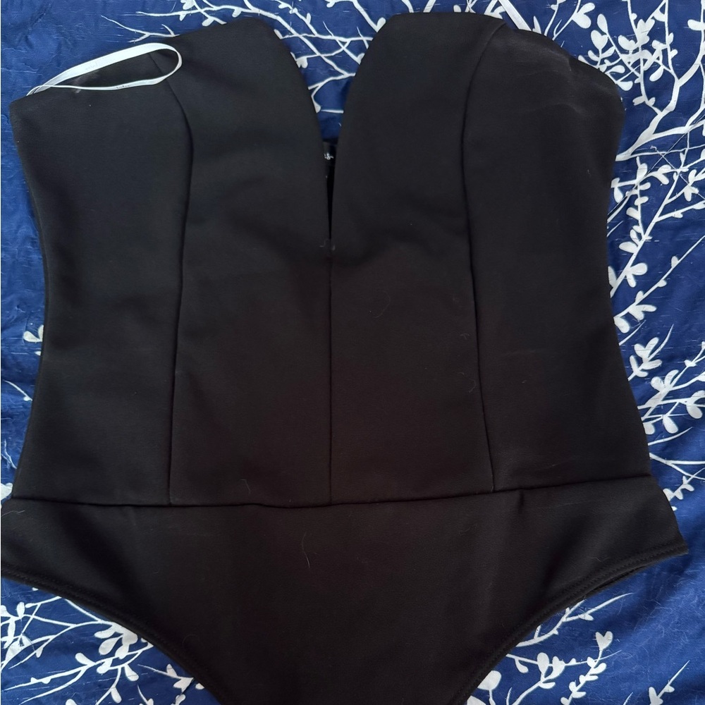 Lulu's Classic Black Bodysuit